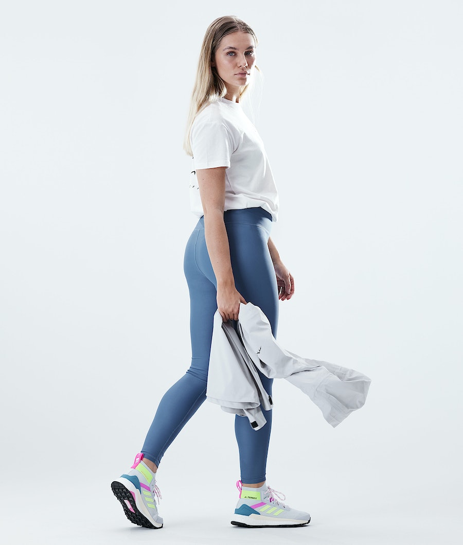 Dope Lofty Leggings Damen Blau Grau | HD4726103