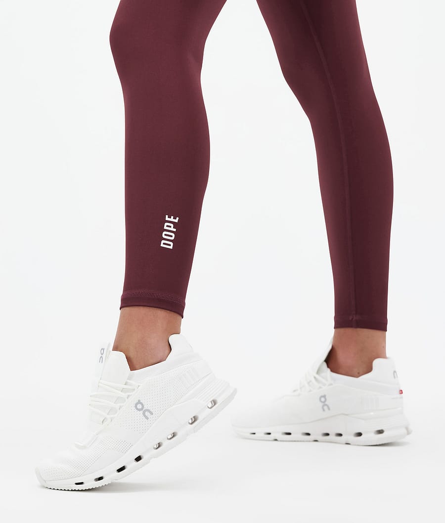 Dope Lofty Leggings Damen Bordeaux | KL2143568