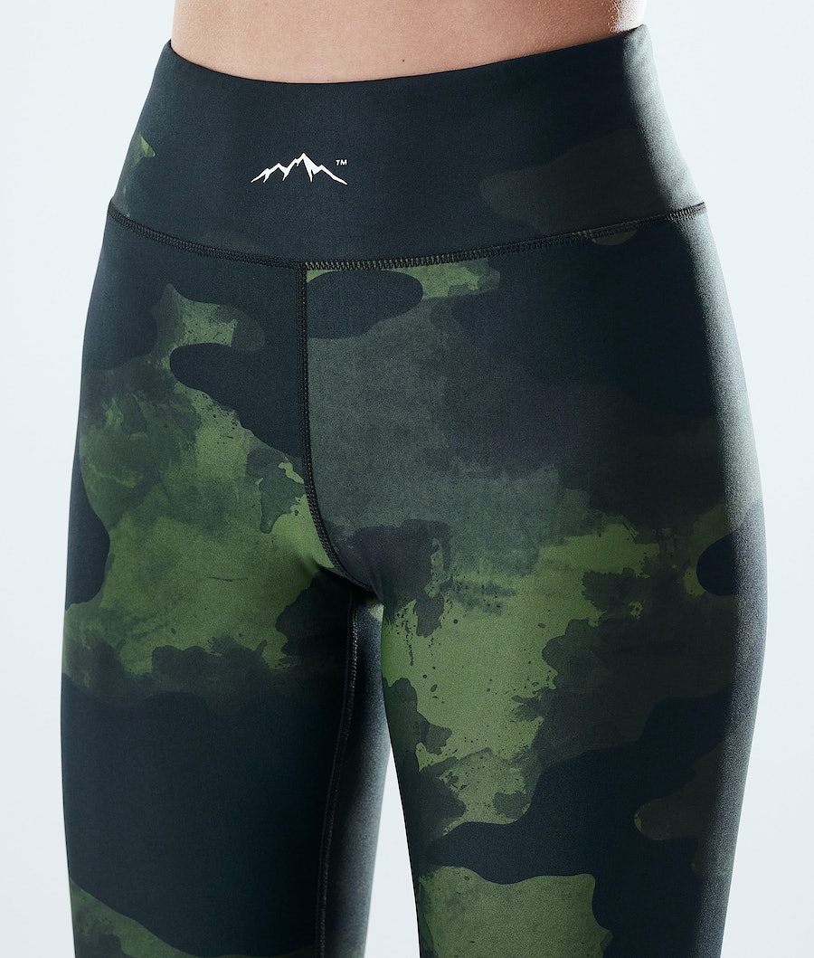 Dope Lofty Leggings Damen Grün Camouflage | XE4035698