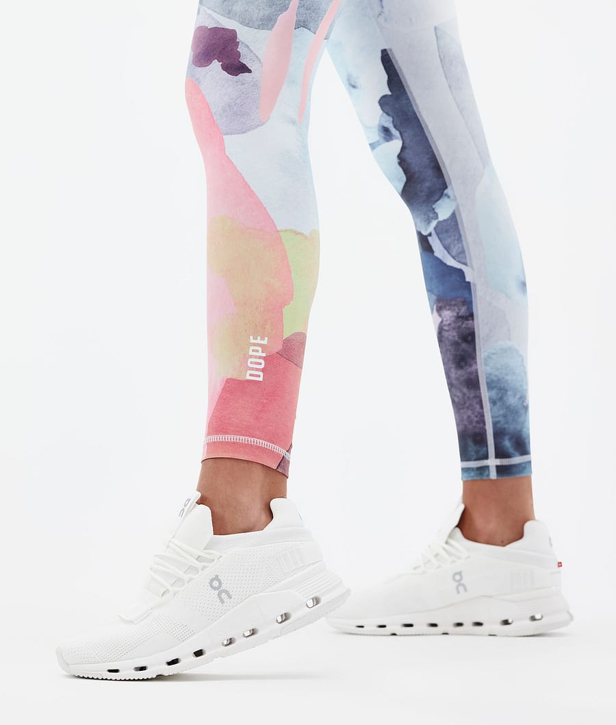 Dope Lofty Leggings Damen Mehrfarbig Rosa | IT7536084