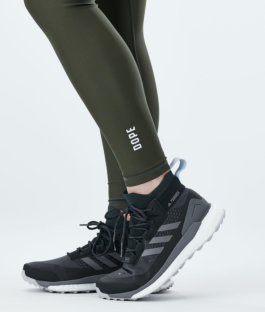 Dope Lofty Leggings Damen Olivgrün Grün | PS2197360