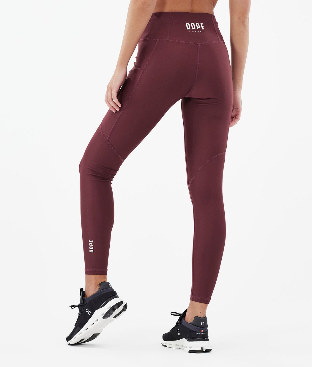 Dope Lofty Tech Leggings Damen Bordeaux | DN2684501