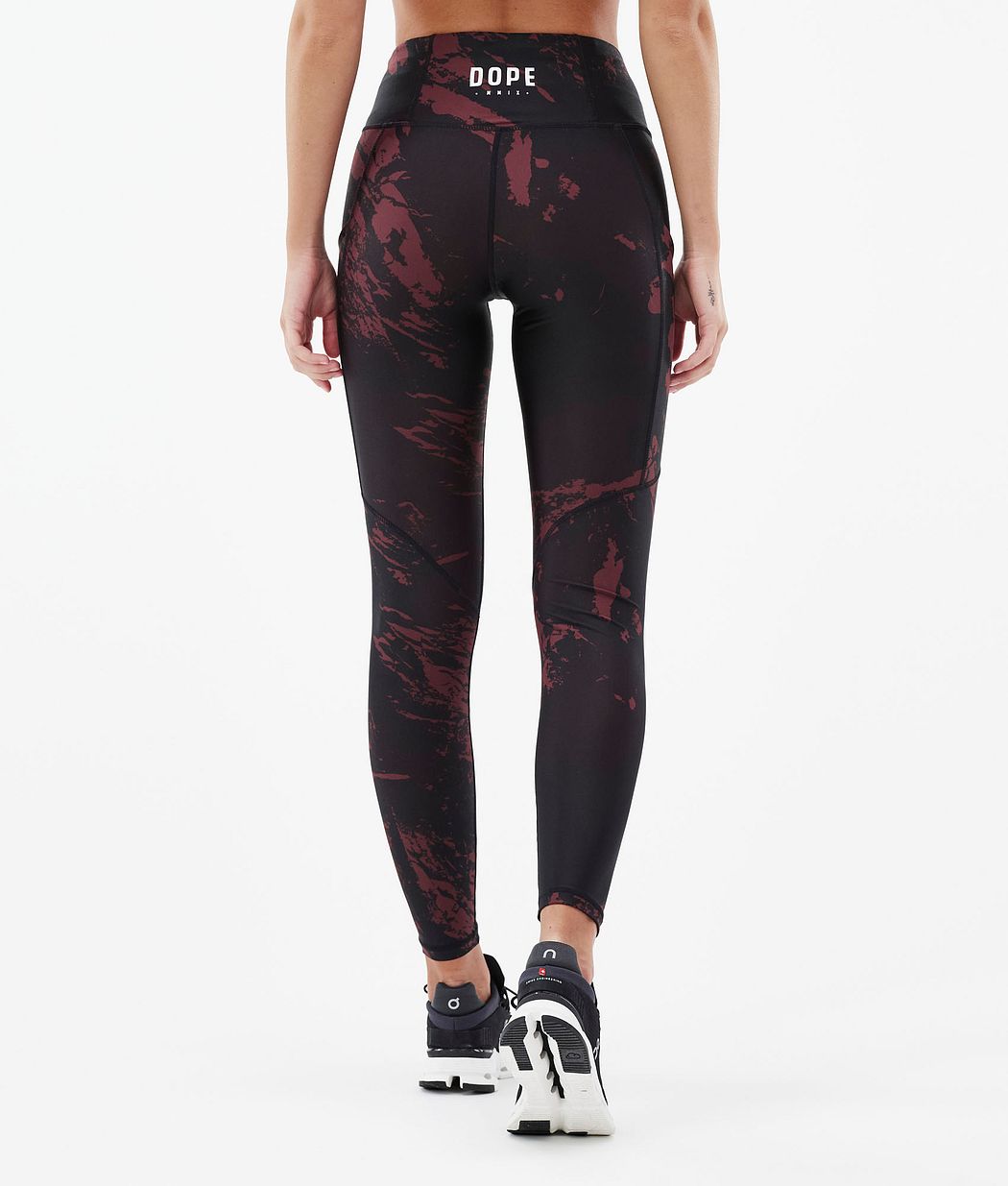 Dope Lofty Tech Leggings Damen Bordeaux | UW3425761