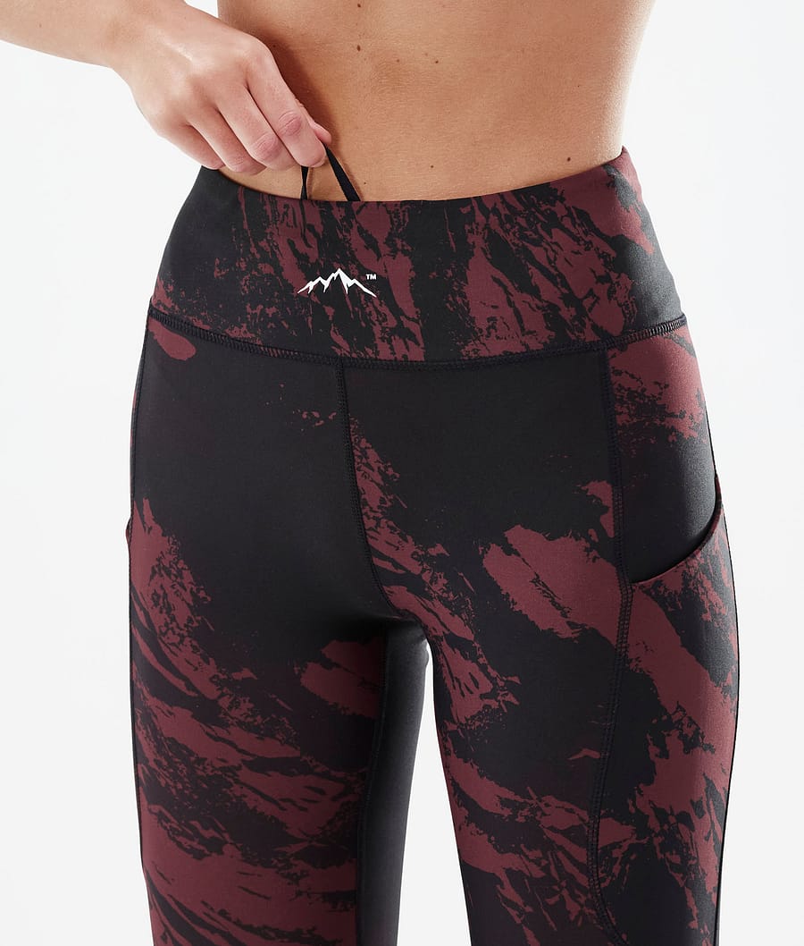 Dope Lofty Tech Leggings Damen Bordeaux | UW3425761