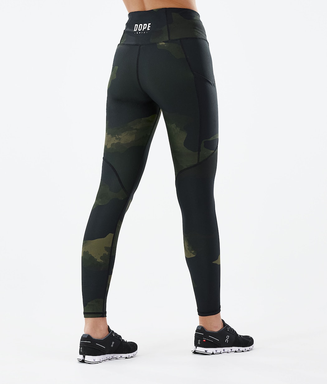 Dope Lofty Tech Leggings Damen Grün Camouflage | XO3274168