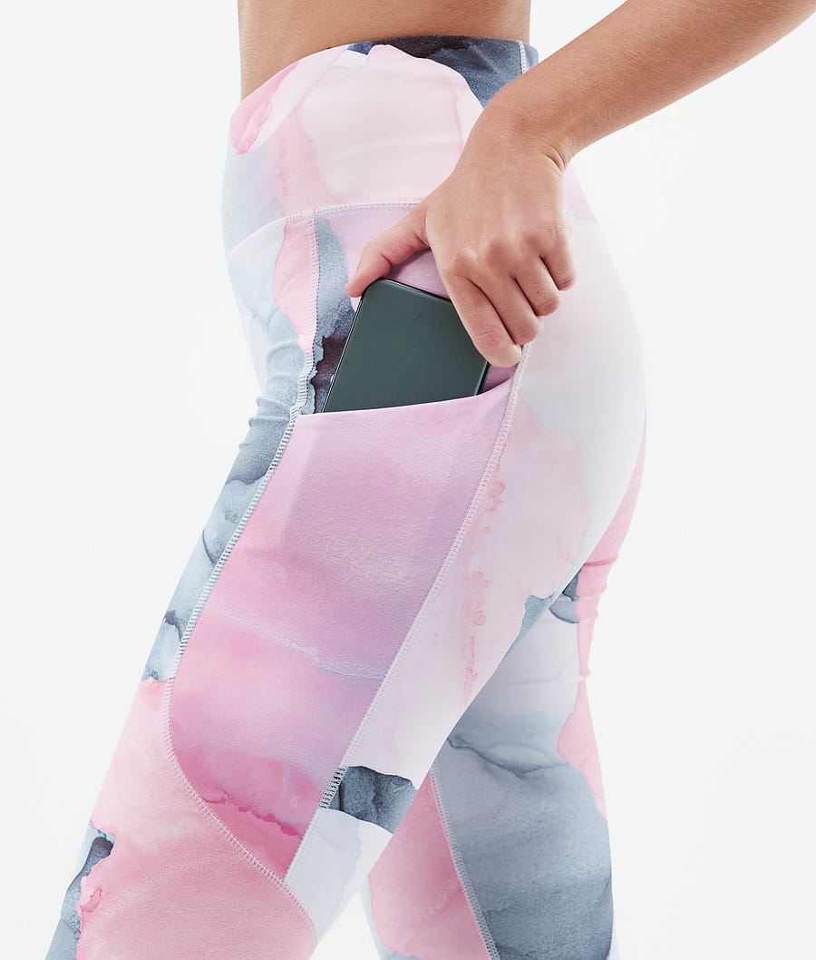 Dope Lofty Tech Leggings Damen Mehrfarbig Rosa | LM5301627