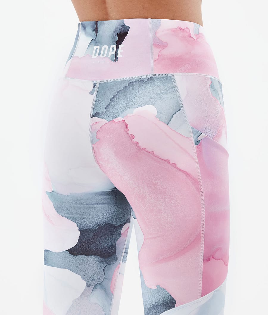 Dope Lofty Tech Leggings Damen Mehrfarbig Rosa | LM5301627
