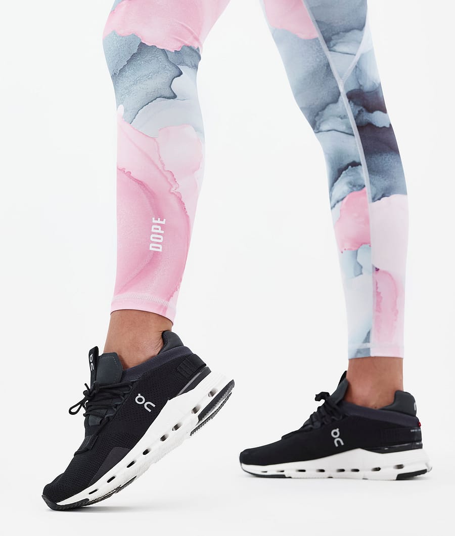 Dope Lofty Tech Leggings Damen Mehrfarbig Rosa | LM5301627