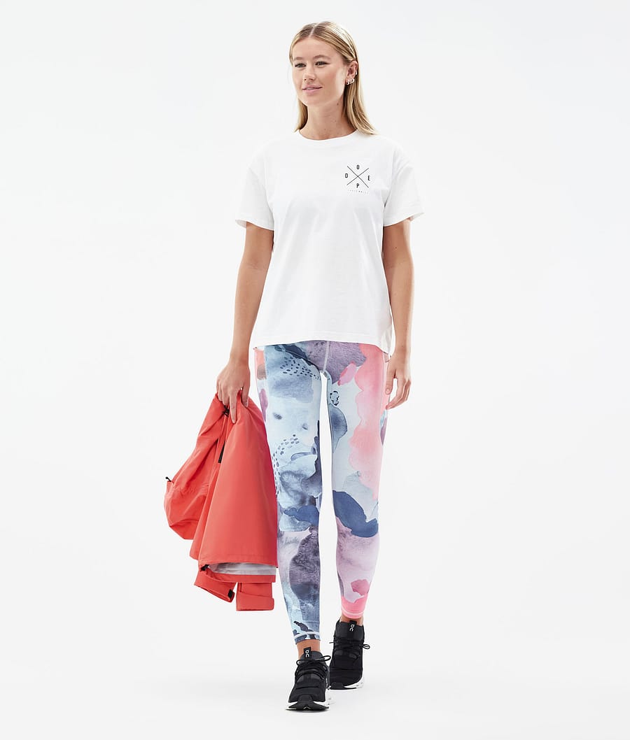 Dope Lofty Tech Leggings Damen Mehrfarbig Rosa | SJ2947568