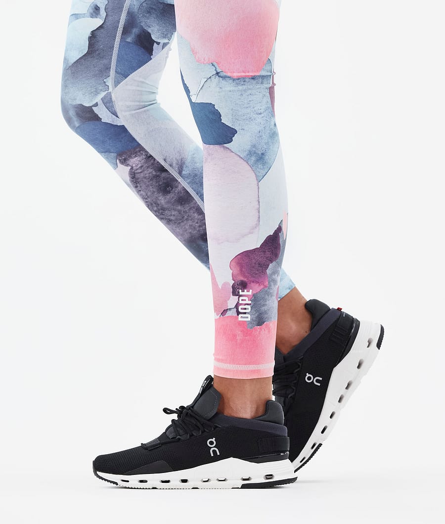 Dope Lofty Tech Leggings Damen Mehrfarbig Rosa | SJ2947568
