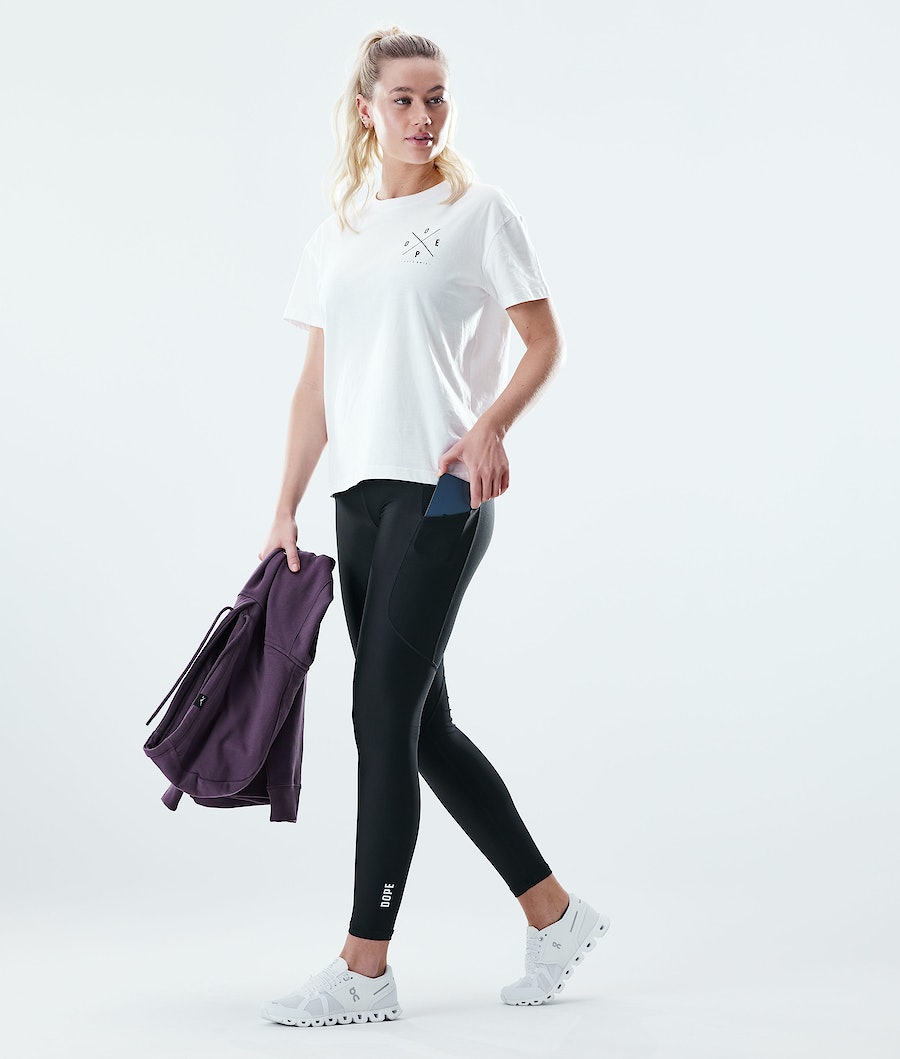 Dope Lofty Tech Leggings Damen Schwarz | HB0324168