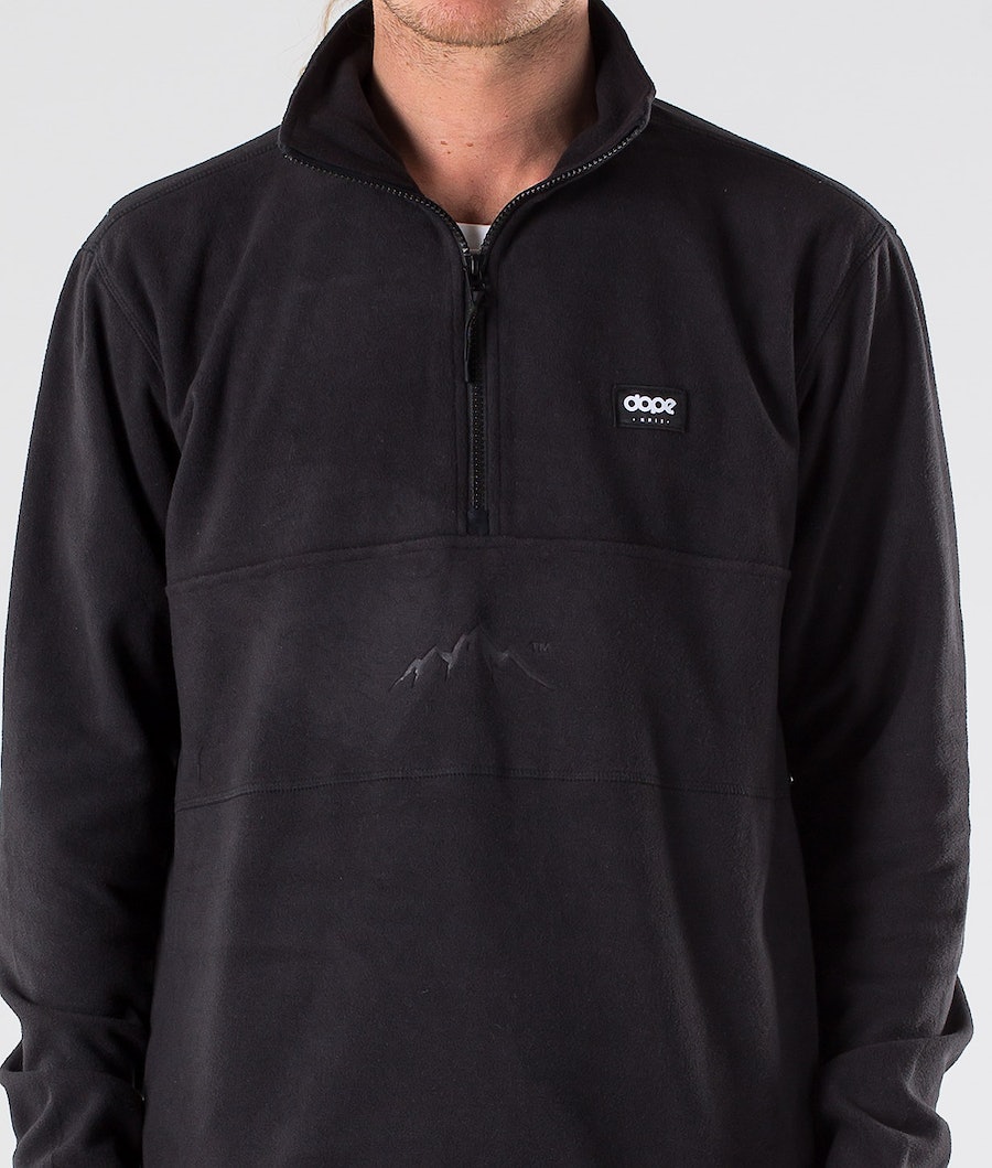 Dope Loyd Fleecepullover Herren Schwarz | BI6049278