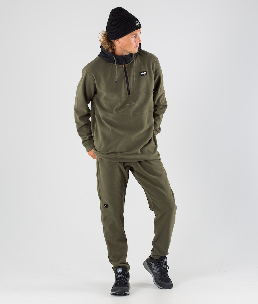Dope Loyd PO Hoodie Herren Schwarz Olivgrün Grün | XR5203861