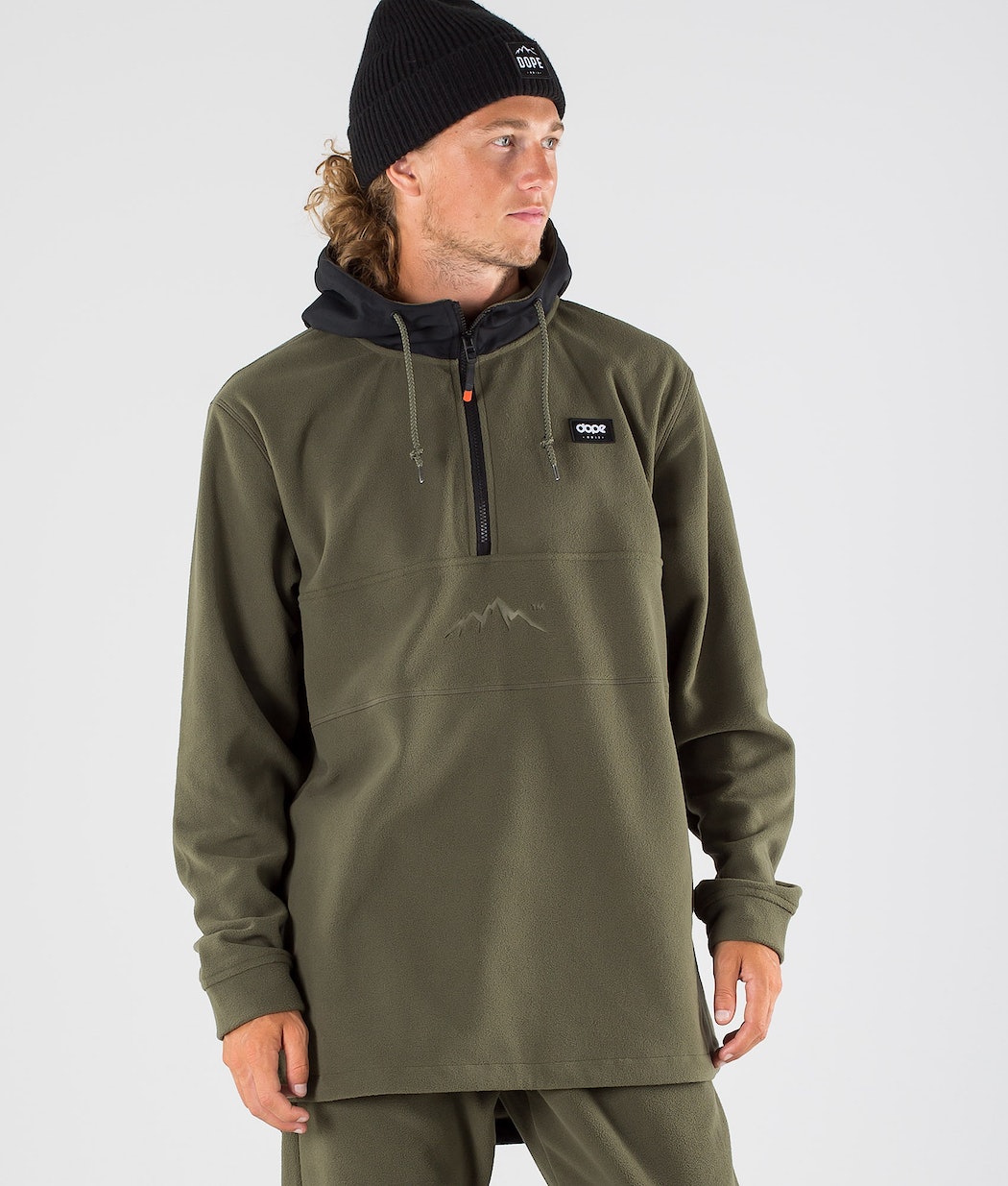Dope Loyd PO Hoodie Herren Schwarz Olivgrün Grün | XR5203861