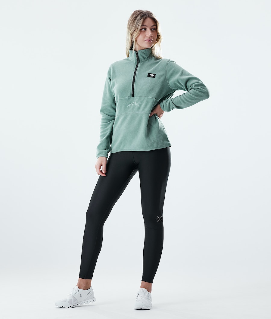 Dope Loyd W Fleecepullover Damen Grün | GH7913408
