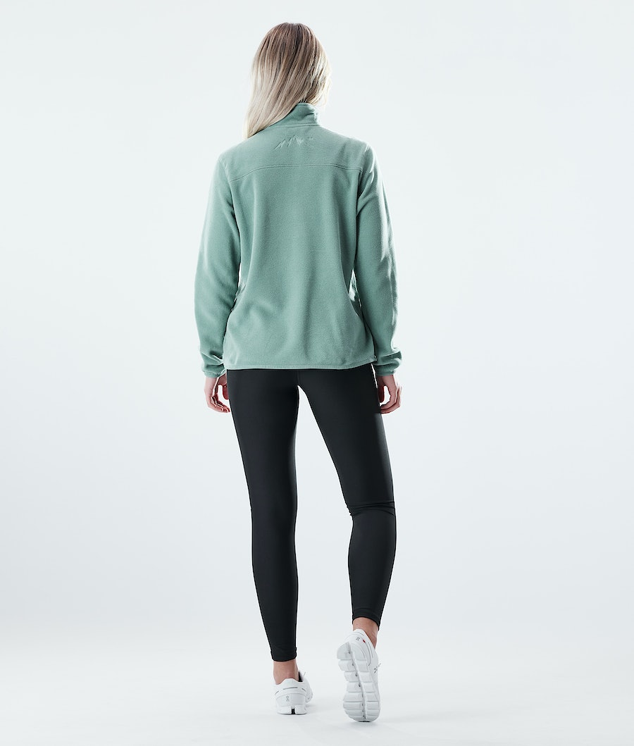 Dope Loyd W Fleecepullover Damen Grün | GH7913408
