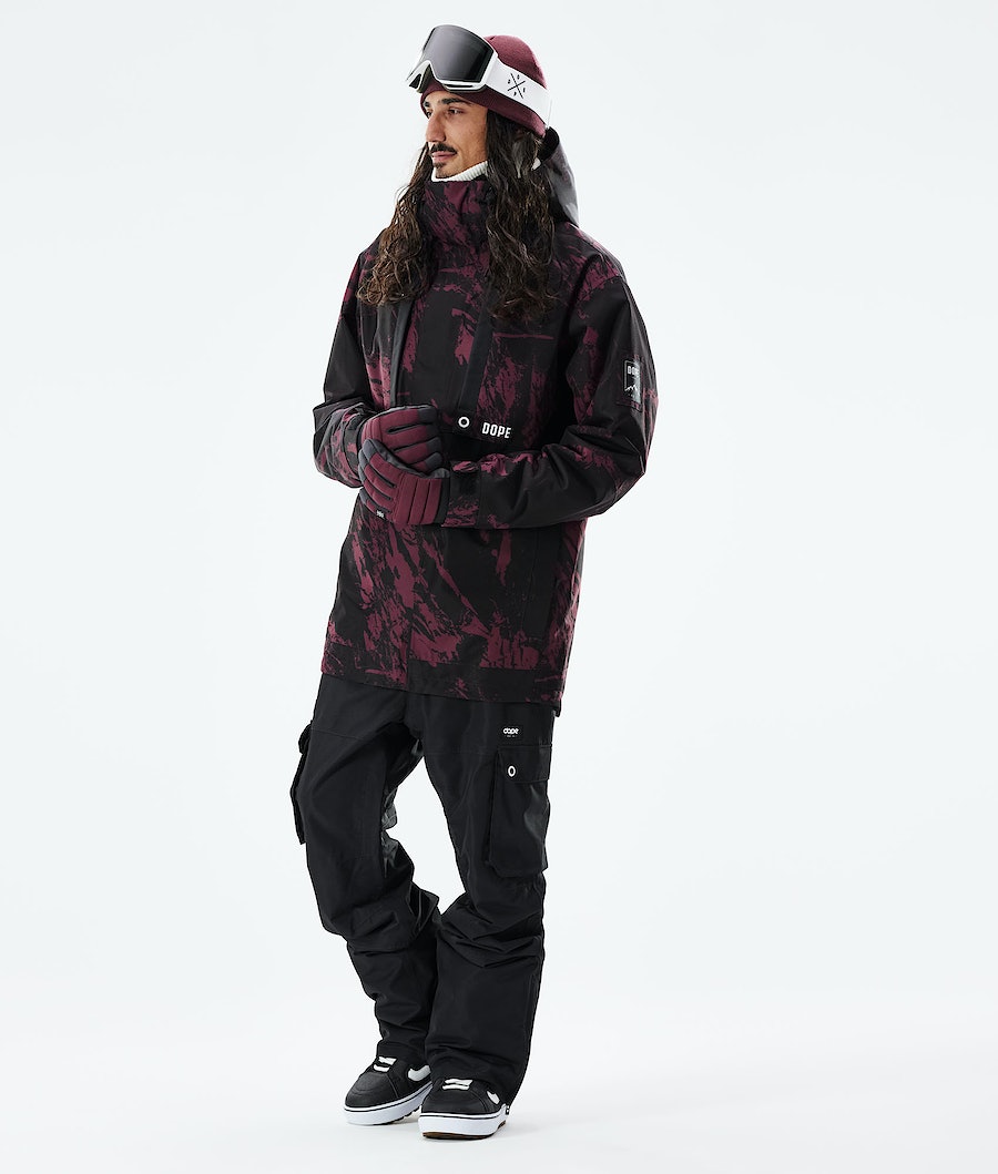 Dope Mojo Snowboardjacke Herren Bordeaux | QM9634507