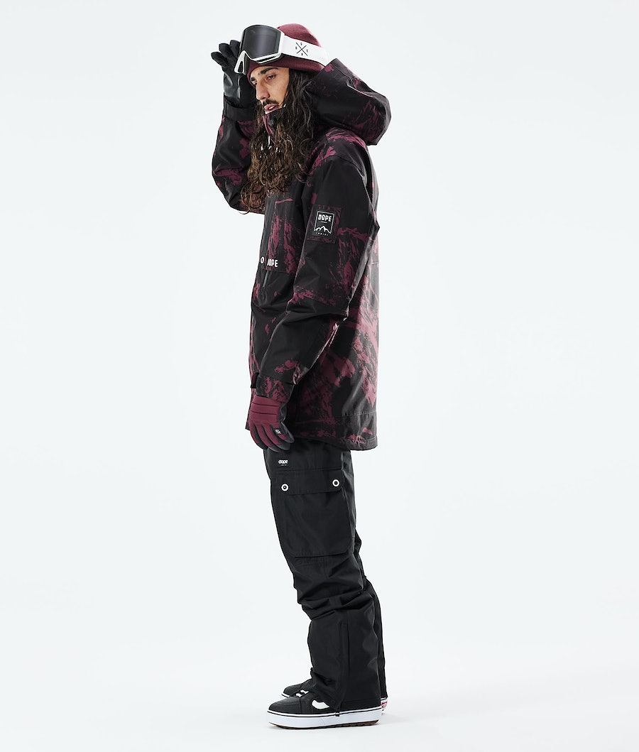 Dope Mojo Snowboardjacke Herren Bordeaux | QM9634507