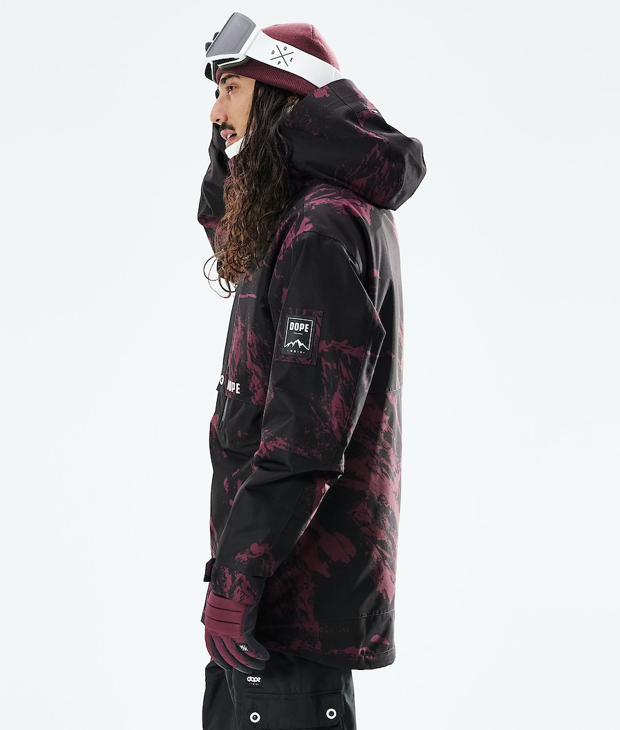 Dope Mojo Snowboardjacke Herren Bordeaux | QM9634507