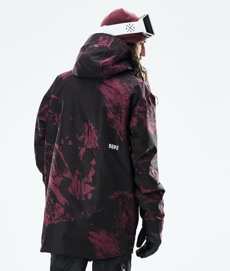 Dope Mojo Snowboardjacke Herren Bordeaux | QM9634507