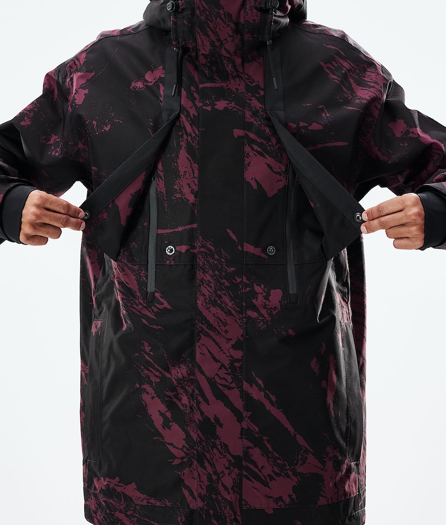 Dope Mojo Snowboardjacke Herren Bordeaux | QM9634507