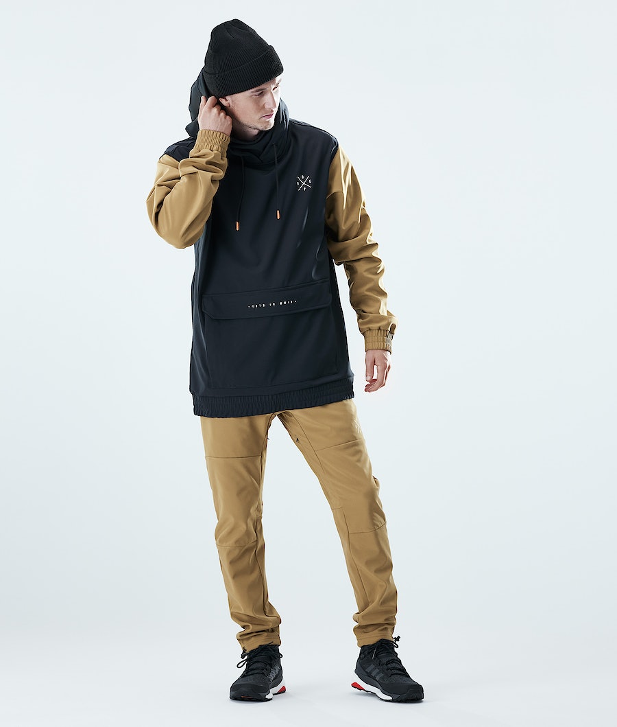 Dope Nomad Skijacke Herren Gold Schwarz | NQ5297416