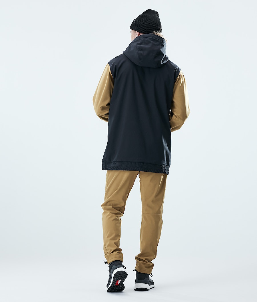 Dope Nomad Skijacke Herren Gold Schwarz | NQ5297416