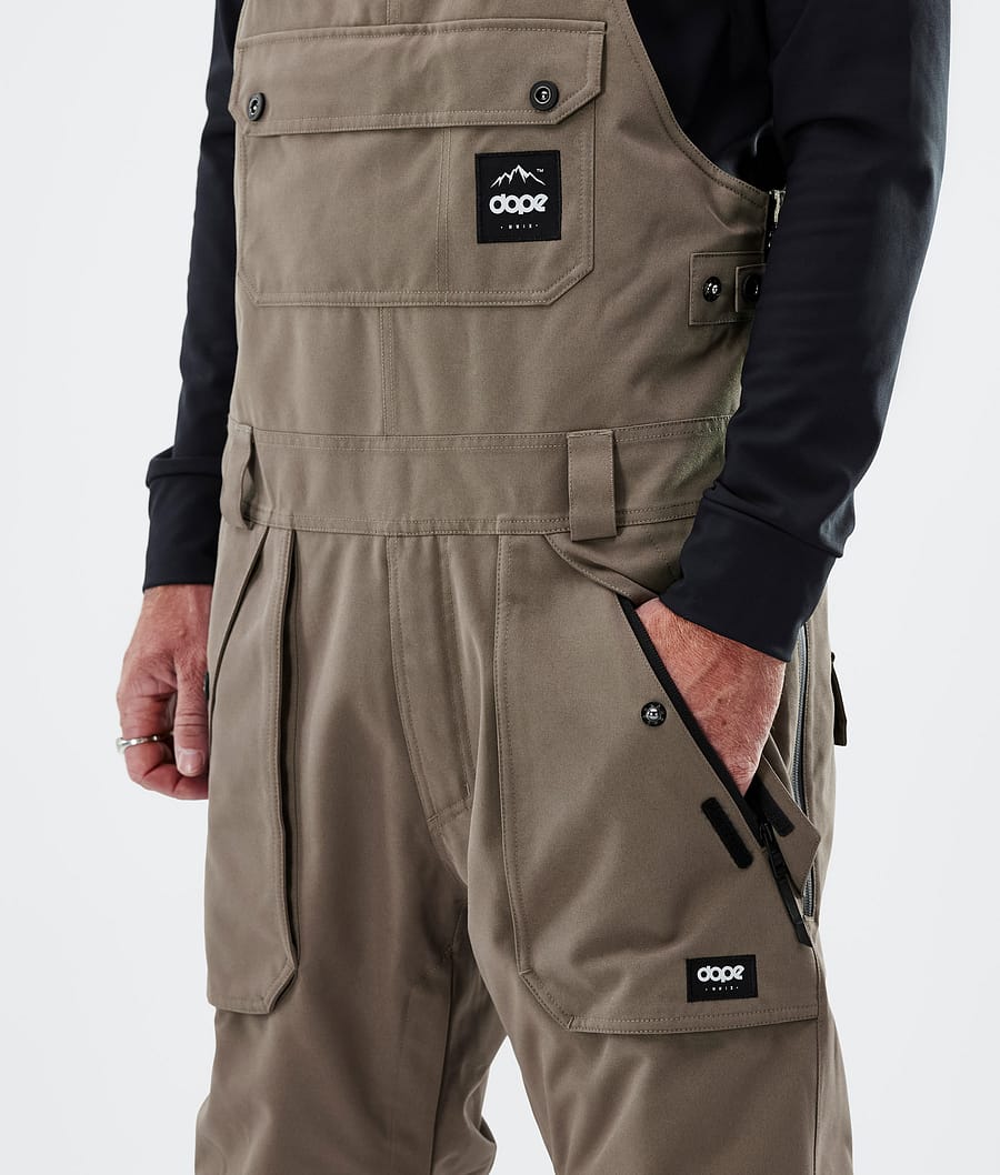 Dope Notorious B.I.B Snowboardhosen Herren Tiefesbraun | KI9754601