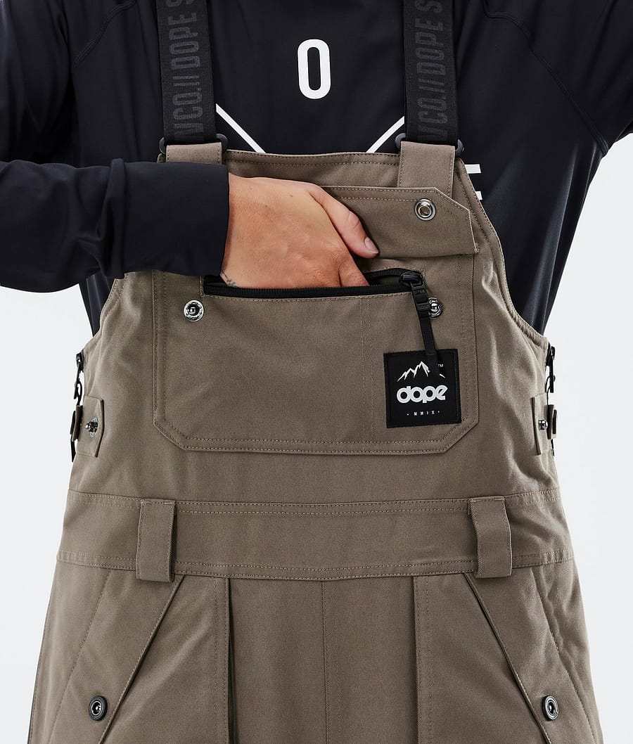 Dope Notorious B.I.B W Snowboardhosen Damen Tiefesbraun | UF6283510