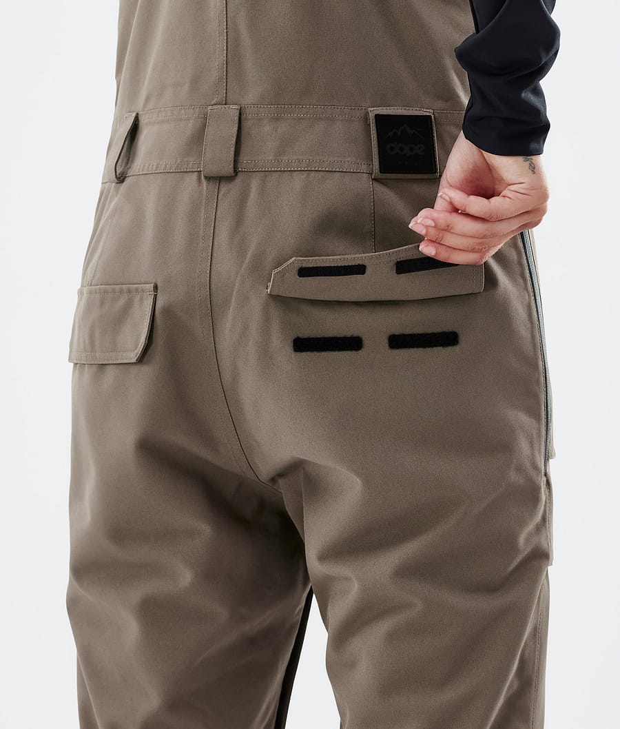 Dope Notorious B.I.B W Snowboardhosen Damen Tiefesbraun | UF6283510