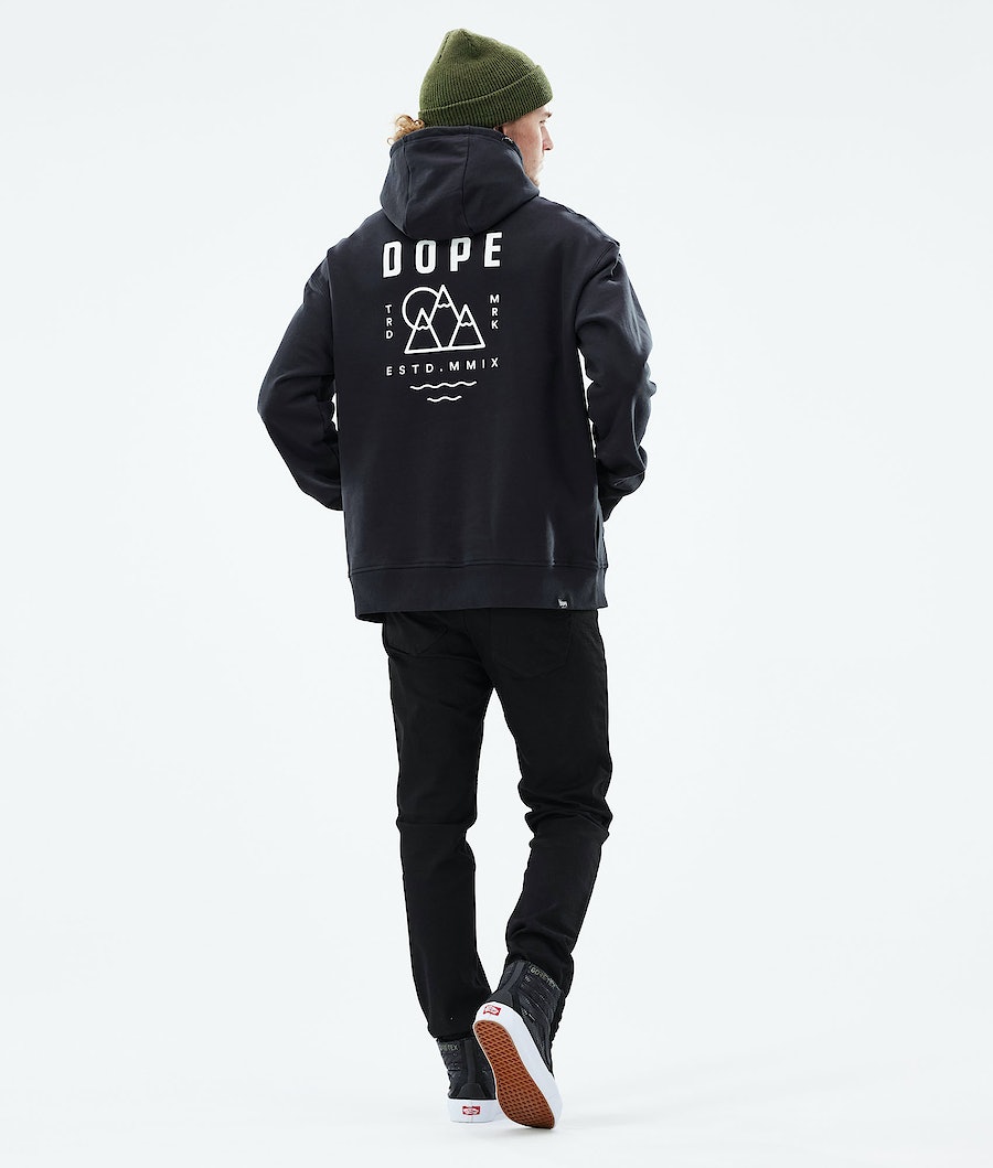 Dope Ozed Hoodie Herren Schwarz | KY9280634