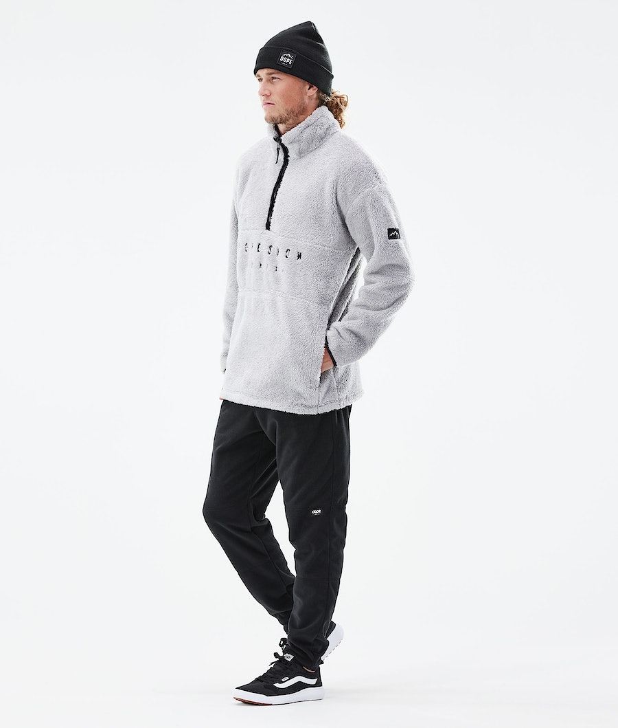 Dope Pile Fleecepullover Herren Hellgrau | VI8957401