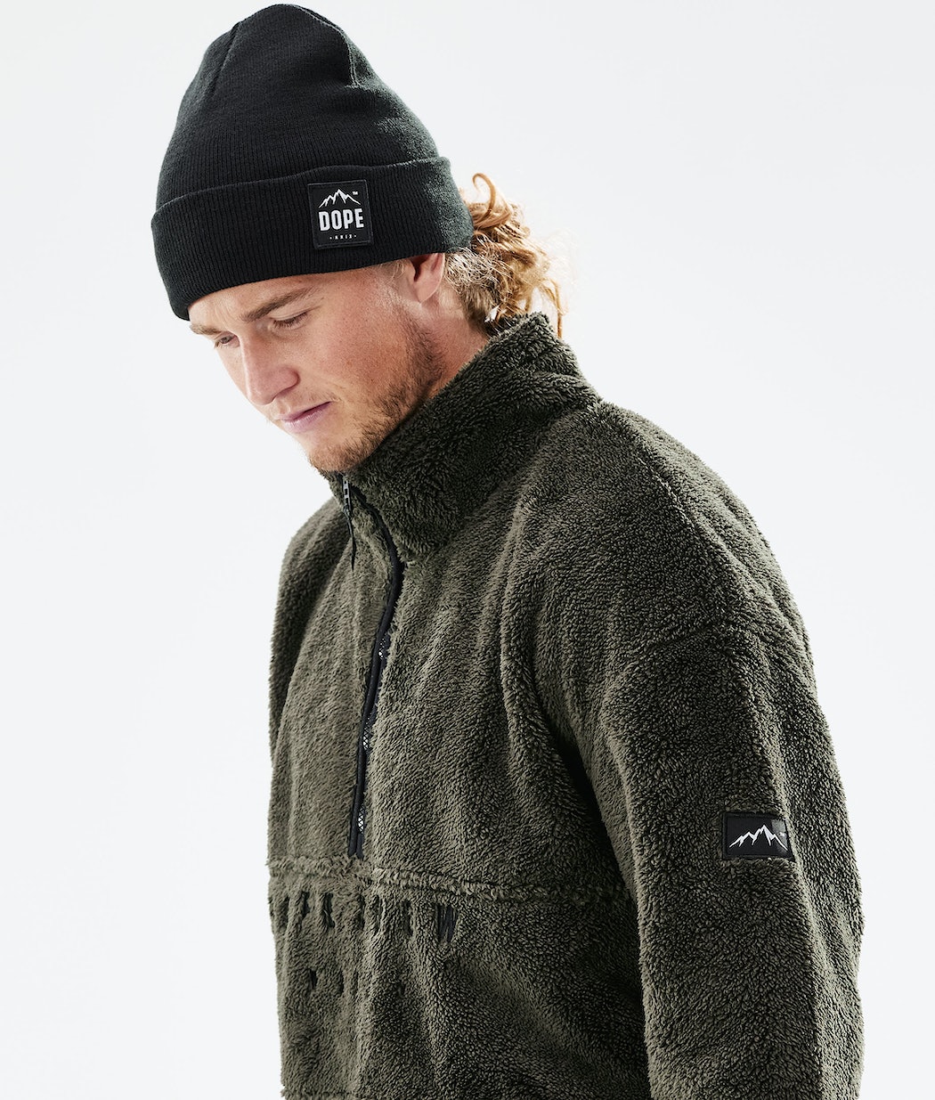 Dope Pile Fleecepullover Herren Olivgrün Grün | RV0281345
