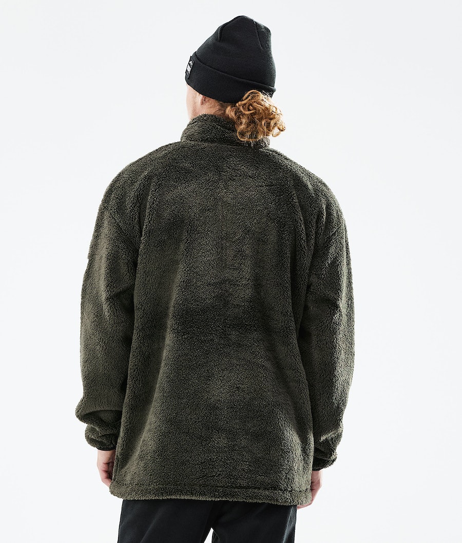 Dope Pile Fleecepullover Herren Olivgrün Grün | RV0281345