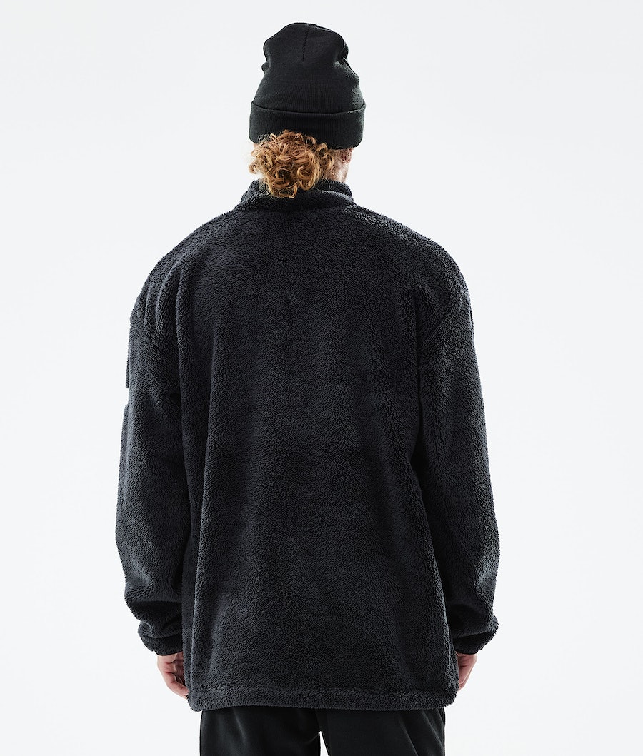 Dope Pile Fleecepullover Herren Schwarz | XS4283197
