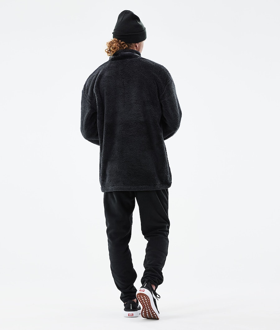 Dope Pile Fleecepullover Herren Schwarz | XS4283197