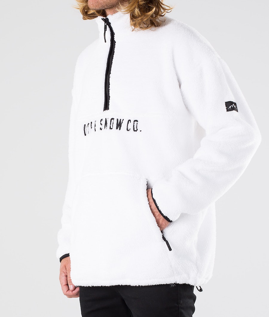 Dope Pile Fleecepullover Herren Weiß | MO8123065