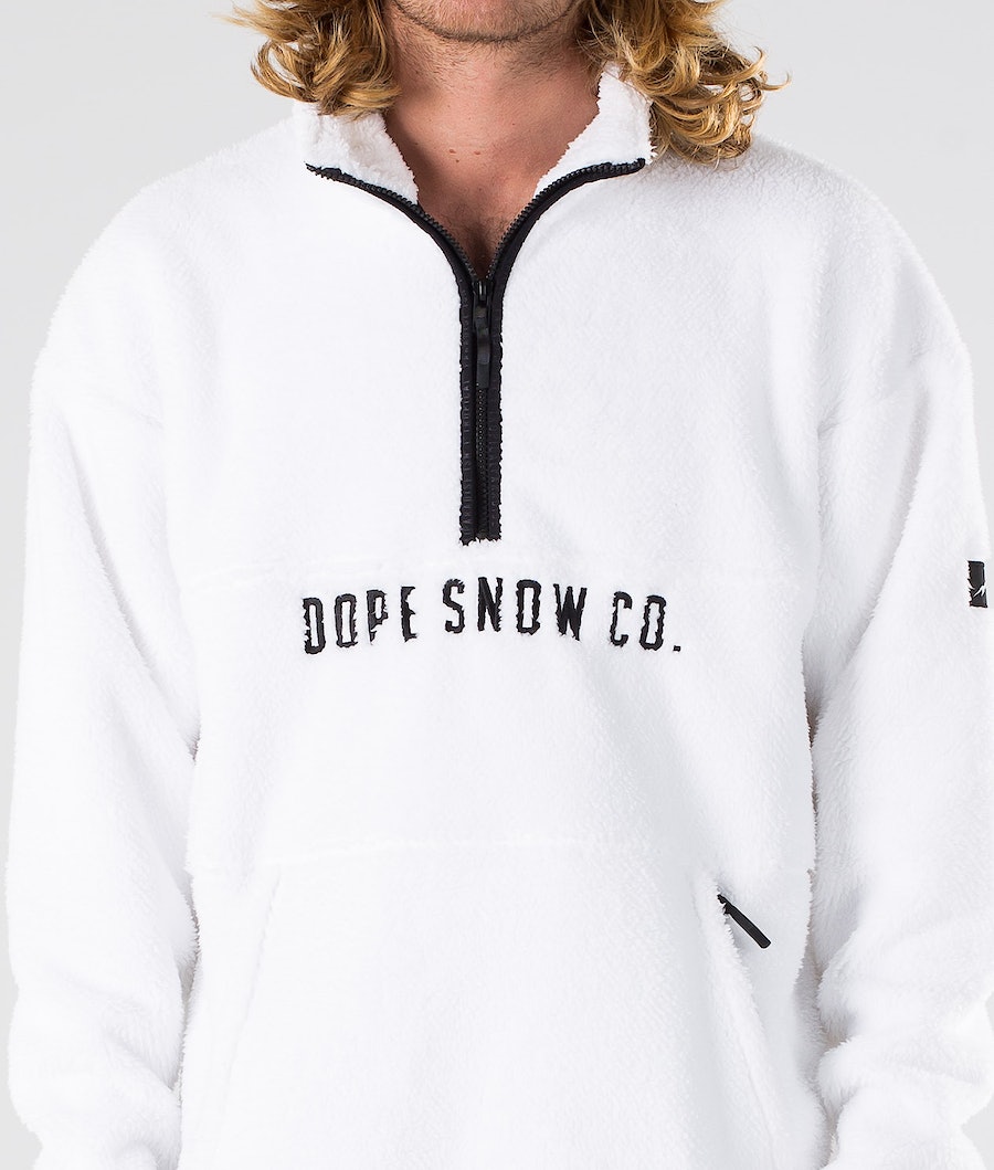 Dope Pile Fleecepullover Herren Weiß | MO8123065