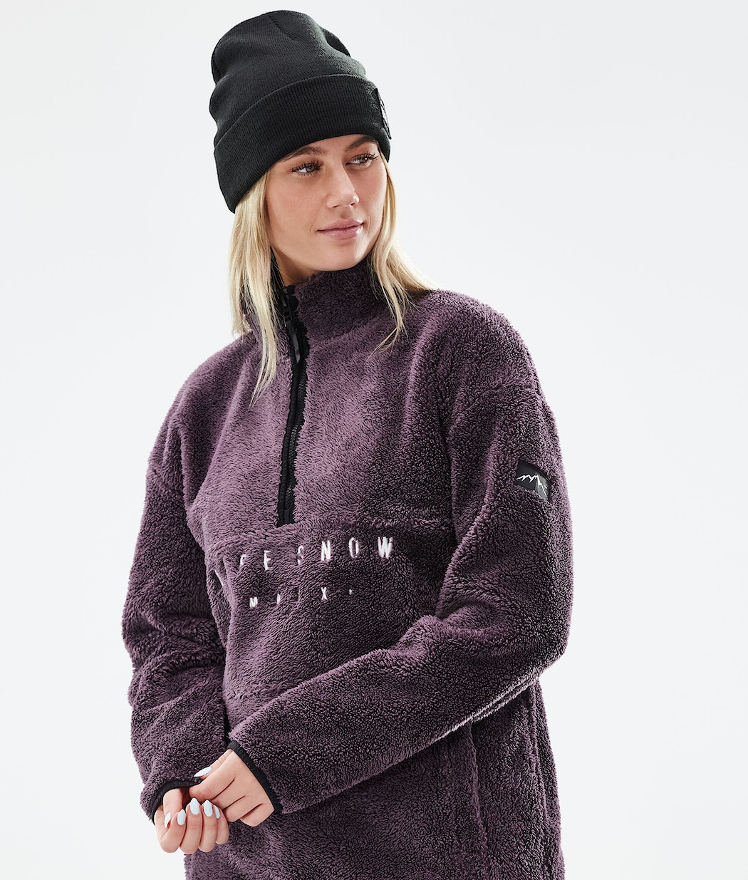 Dope Pile W Fleecepullover Damen Lila | RX7856320