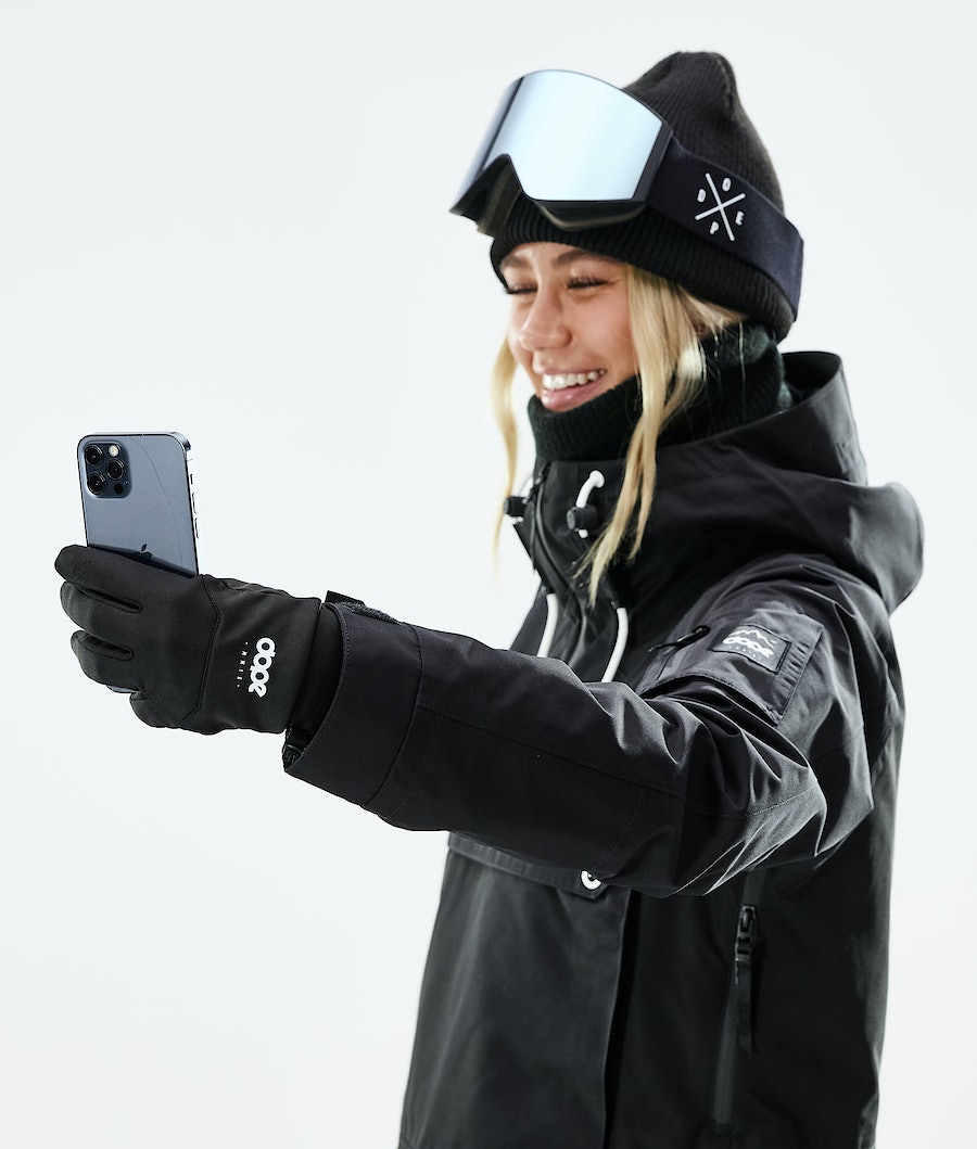 Dope Power Skihandschuhe Herren Schwarz Weiß | TK9453067