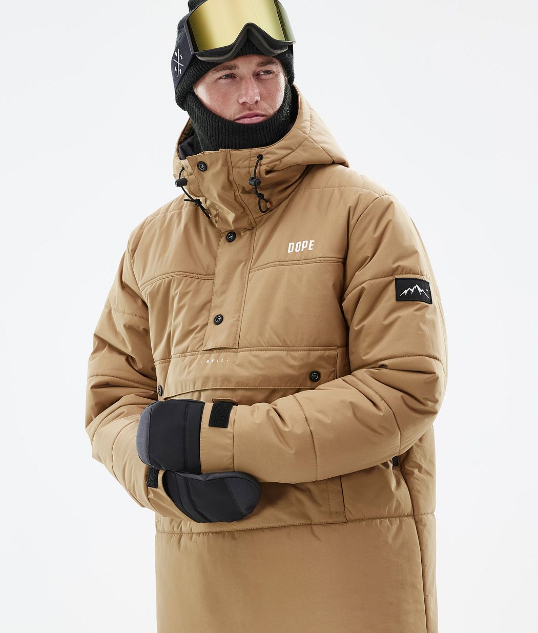 Dope Puffer Snowboardjacke Herren Gold | TK5140378