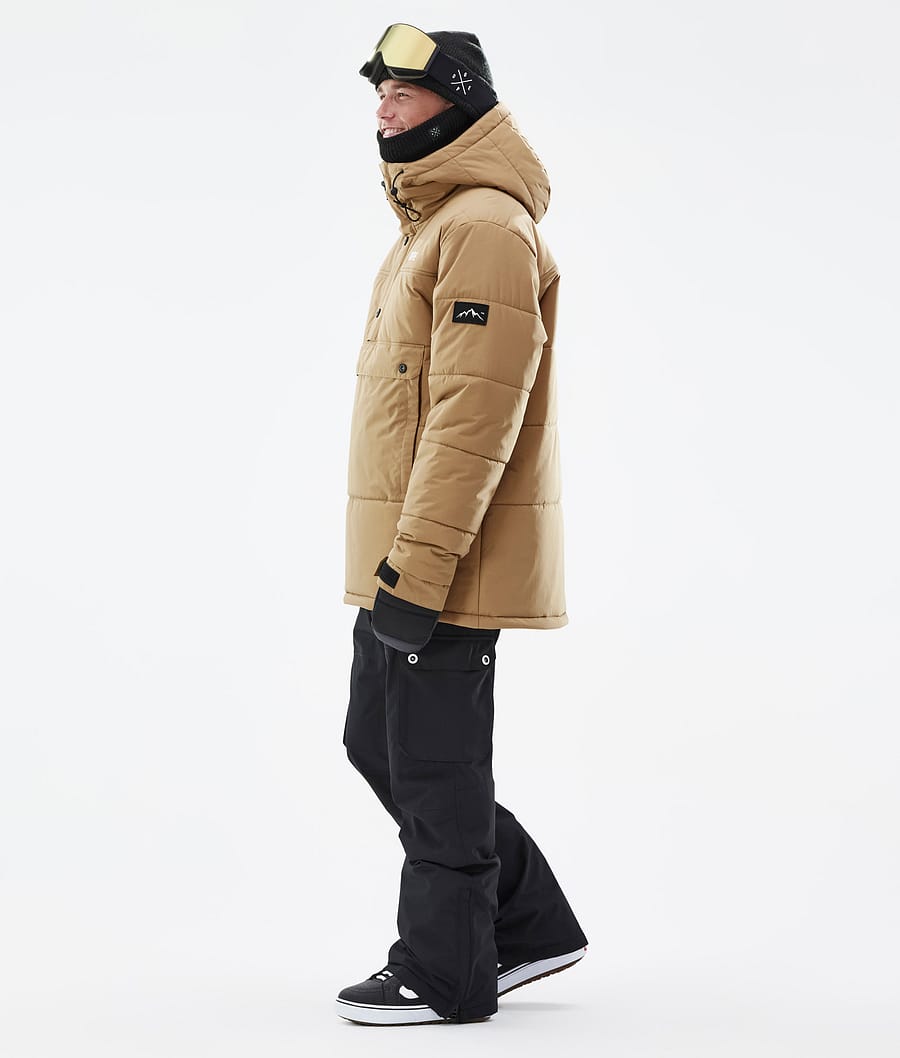 Dope Puffer Snowboardjacke Herren Gold | TK5140378