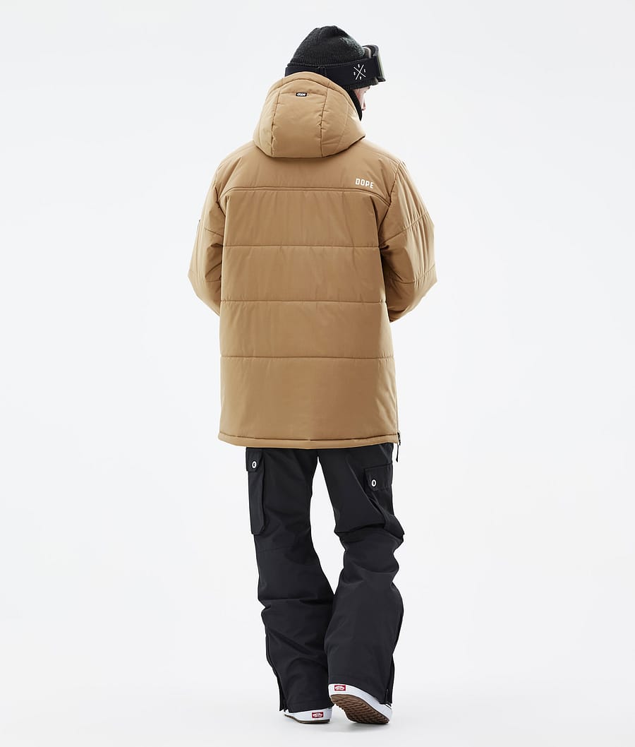 Dope Puffer Snowboardjacke Herren Gold | TK5140378