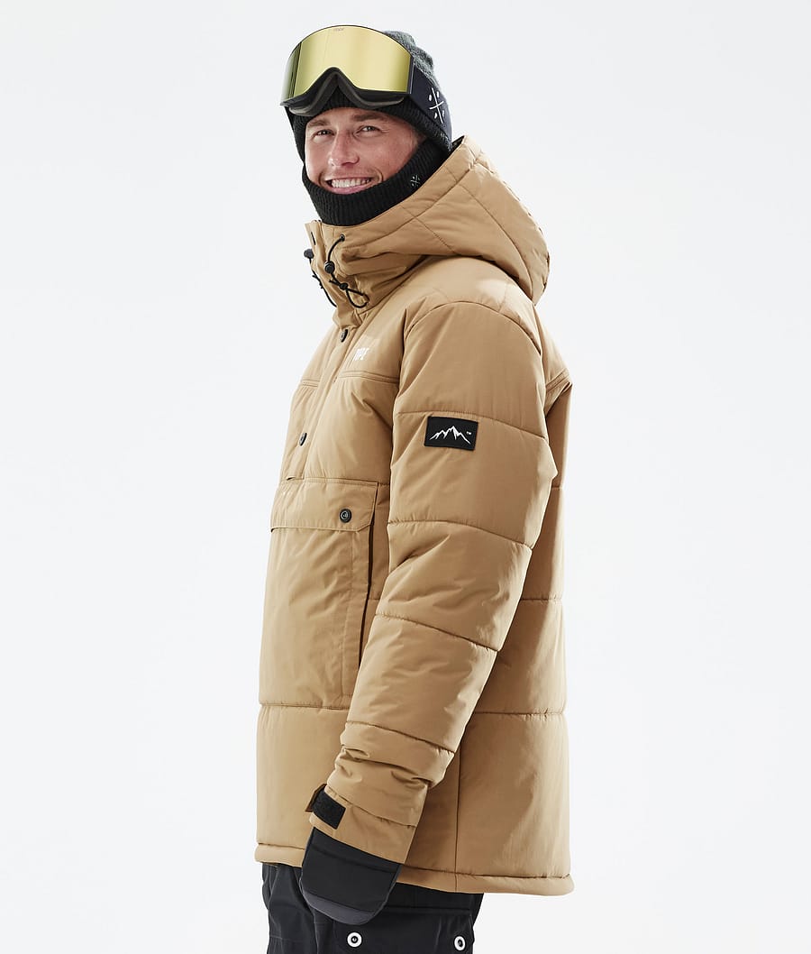 Dope Puffer Snowboardjacke Herren Gold | TK5140378