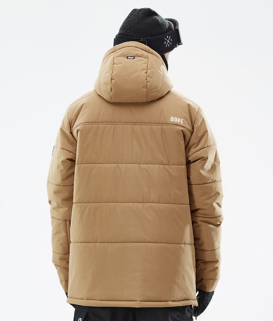 Dope Puffer Snowboardjacke Herren Gold | TK5140378