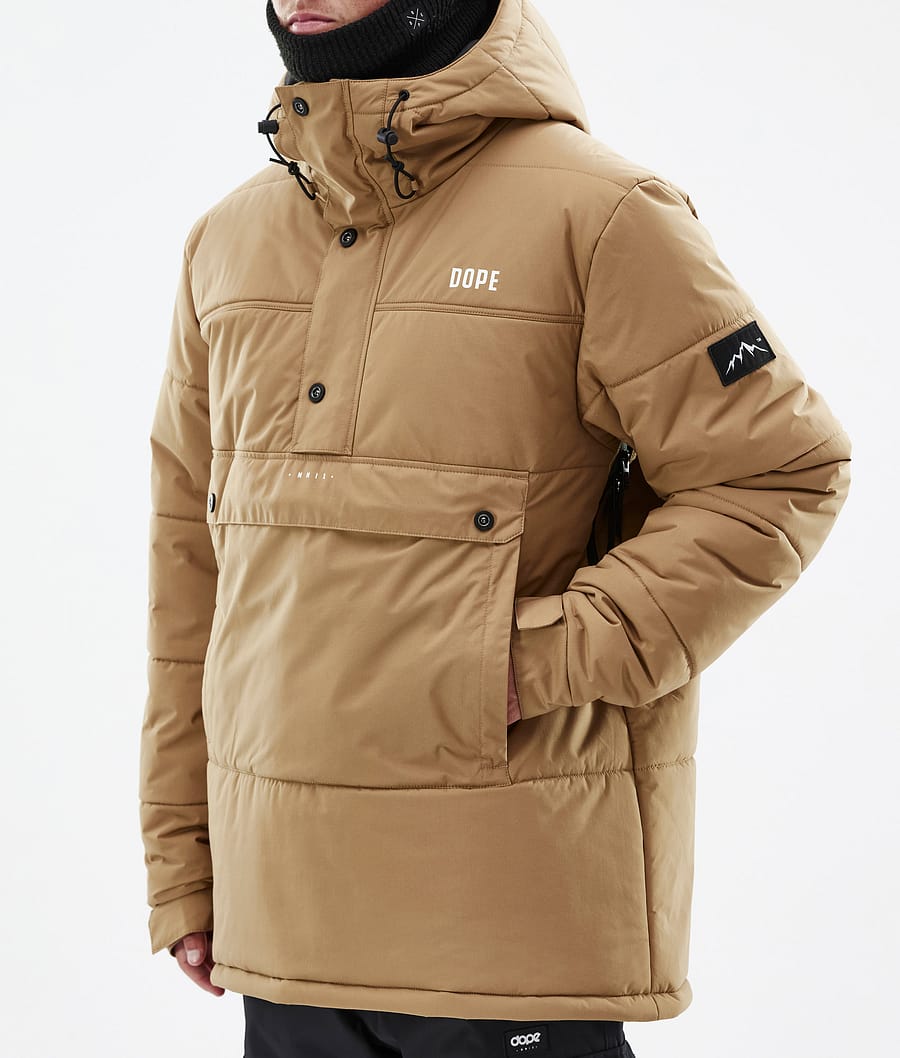 Dope Puffer Snowboardjacke Herren Gold | TK5140378