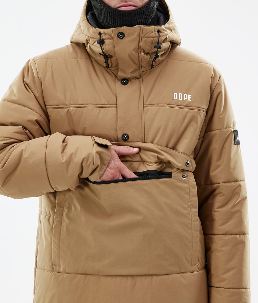 Dope Puffer Snowboardjacke Herren Gold | TK5140378