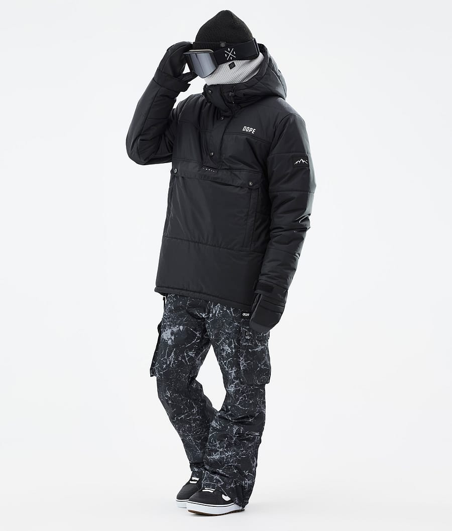 Dope Puffer Snowboardjacke Herren Schwarz | SN5961082