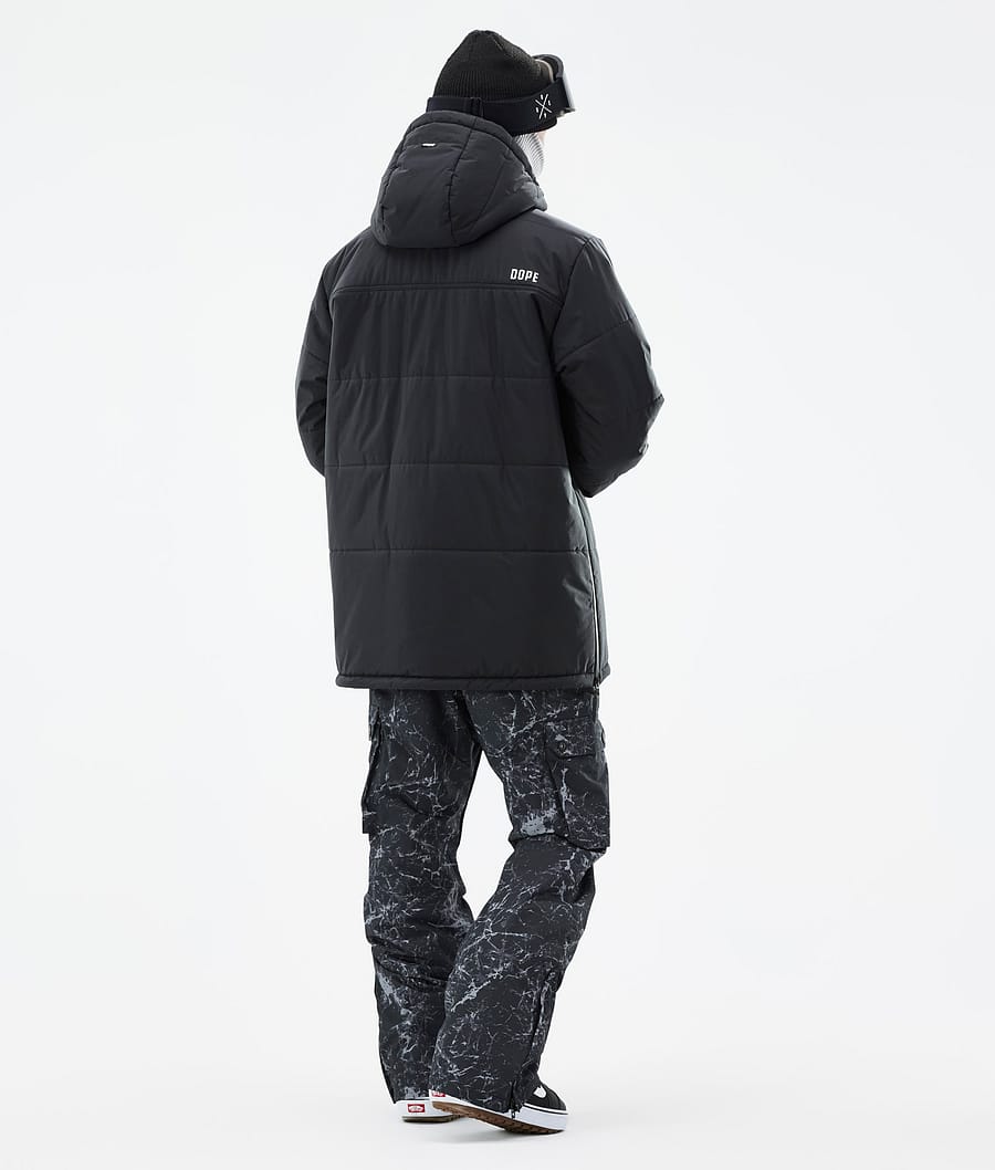 Dope Puffer Snowboardjacke Herren Schwarz | SN5961082