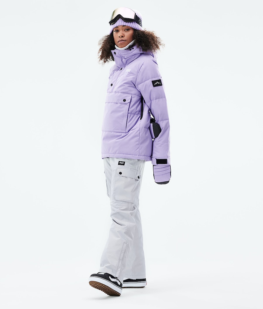 Dope Puffer W 2021 Snowboardjacke Damen Lila | BN3810627